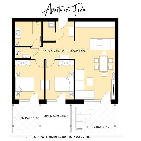 Apartment Frida By Da Alois Grobming Eksteriør bilde